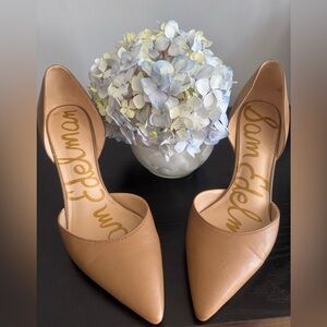 Sam Edelman Tan Heeled Pumps
